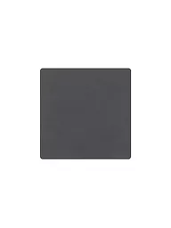 LIND DNA | Glasuntersetzer 10x10cm SQAURE  Red | grau