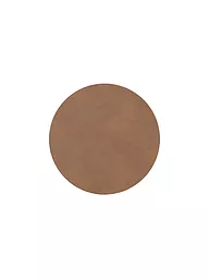 LIND DNA | Glasuntersetzer 10cm CIRCLE Yellow  | braun
