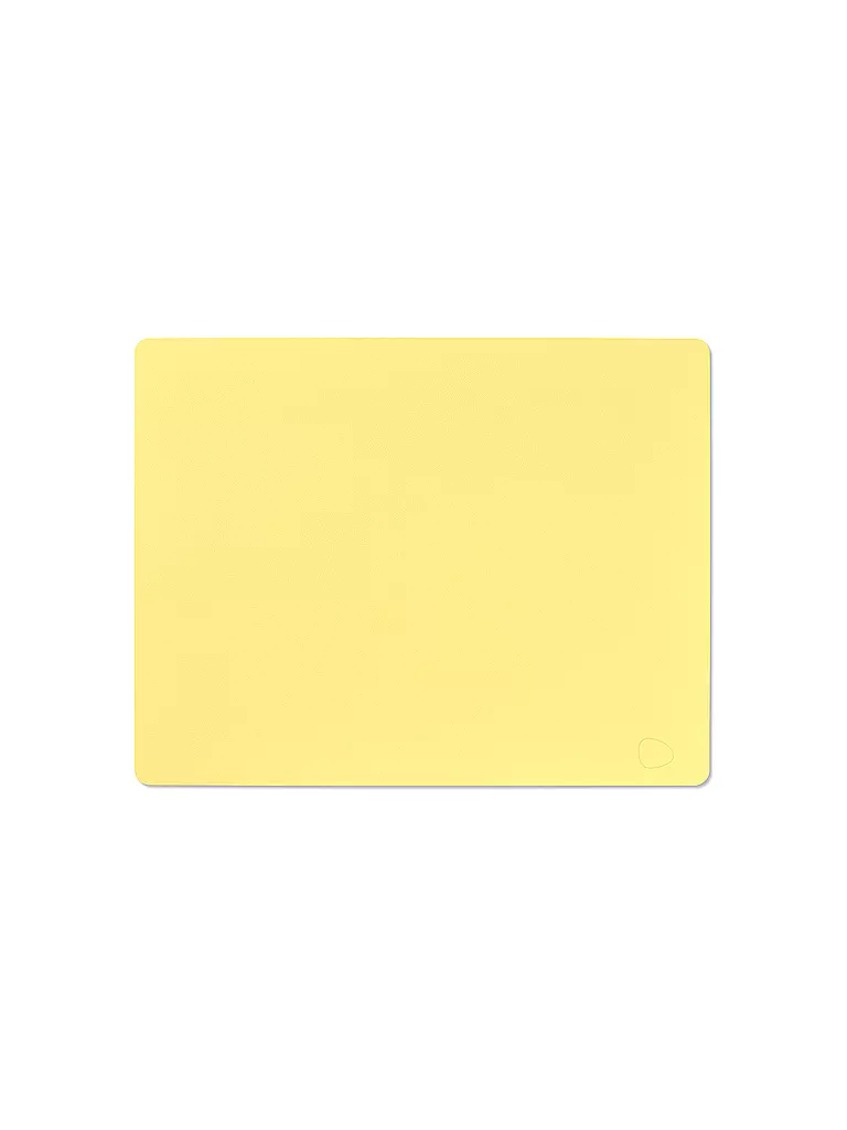 LIND DNA | Tischset SQUARE 35x45cm Nupo Eckig Yellow  | gelb