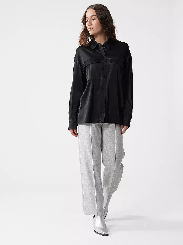 LIU JO | Bluse CAMICIA VISCOSA | schwarz