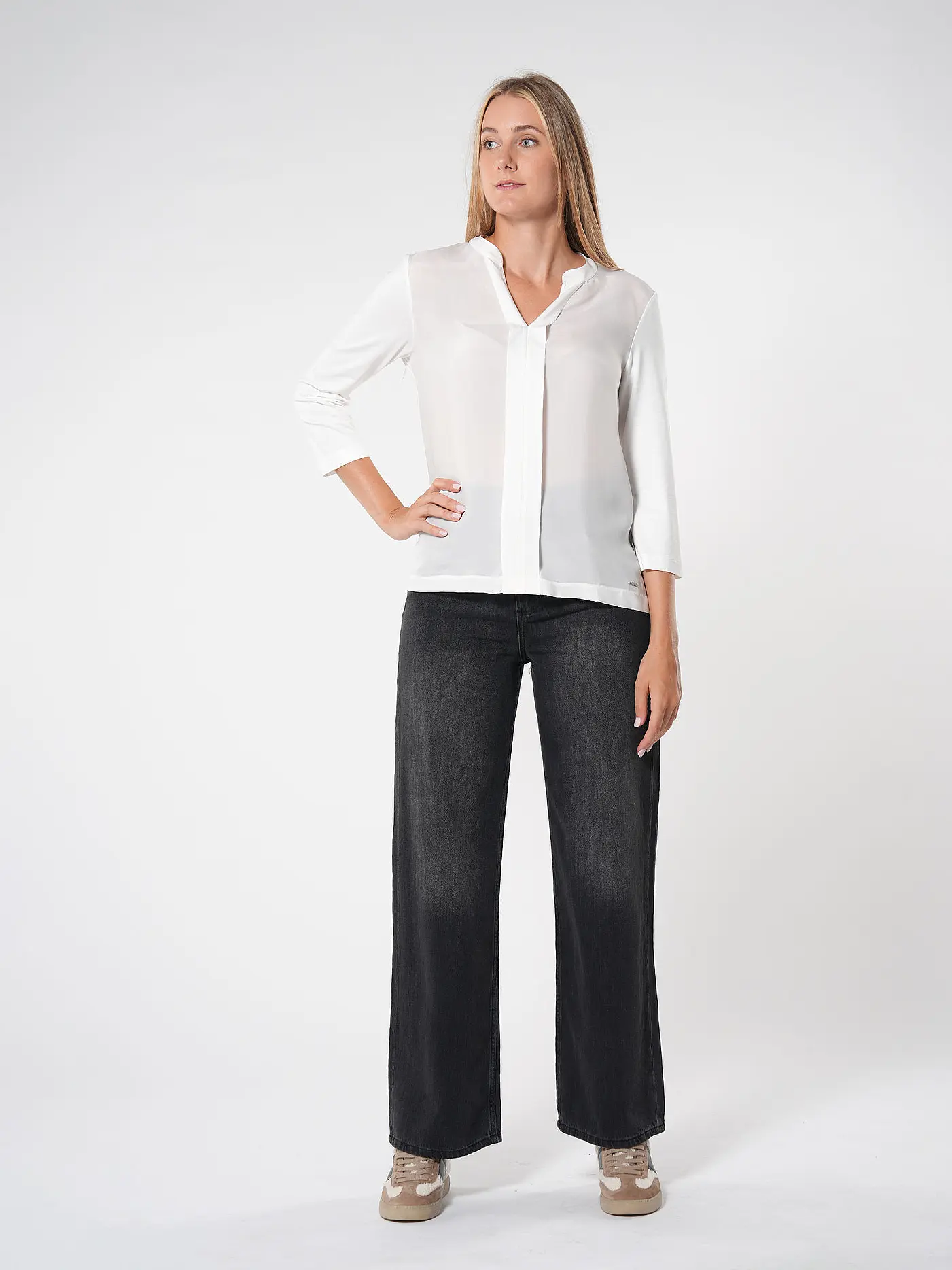 LIU JO | Jeans Wide Leg  | schwarz