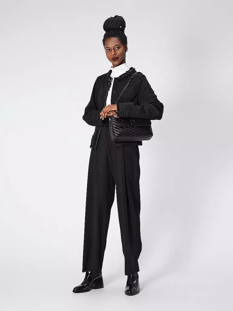 LIU JO | Jeansjacke KATE | schwarz