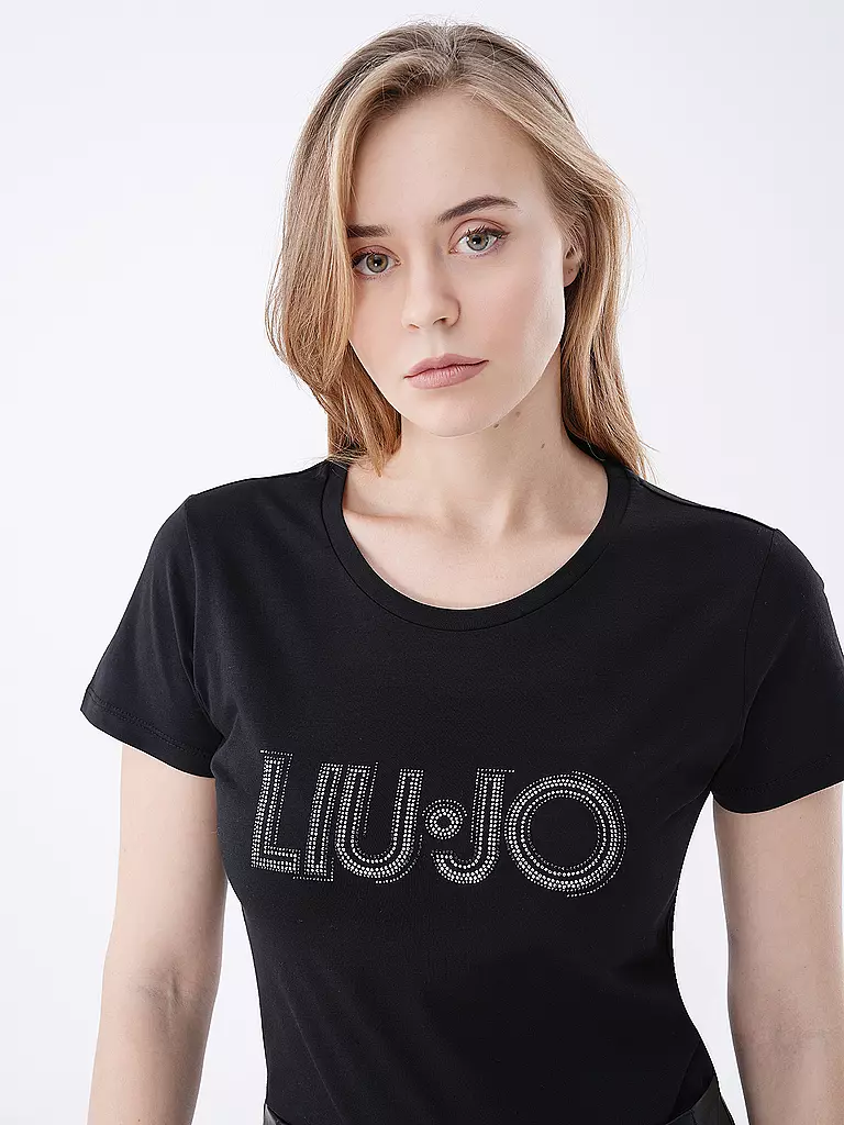 LIU JO | T-Shirt  | schwarz