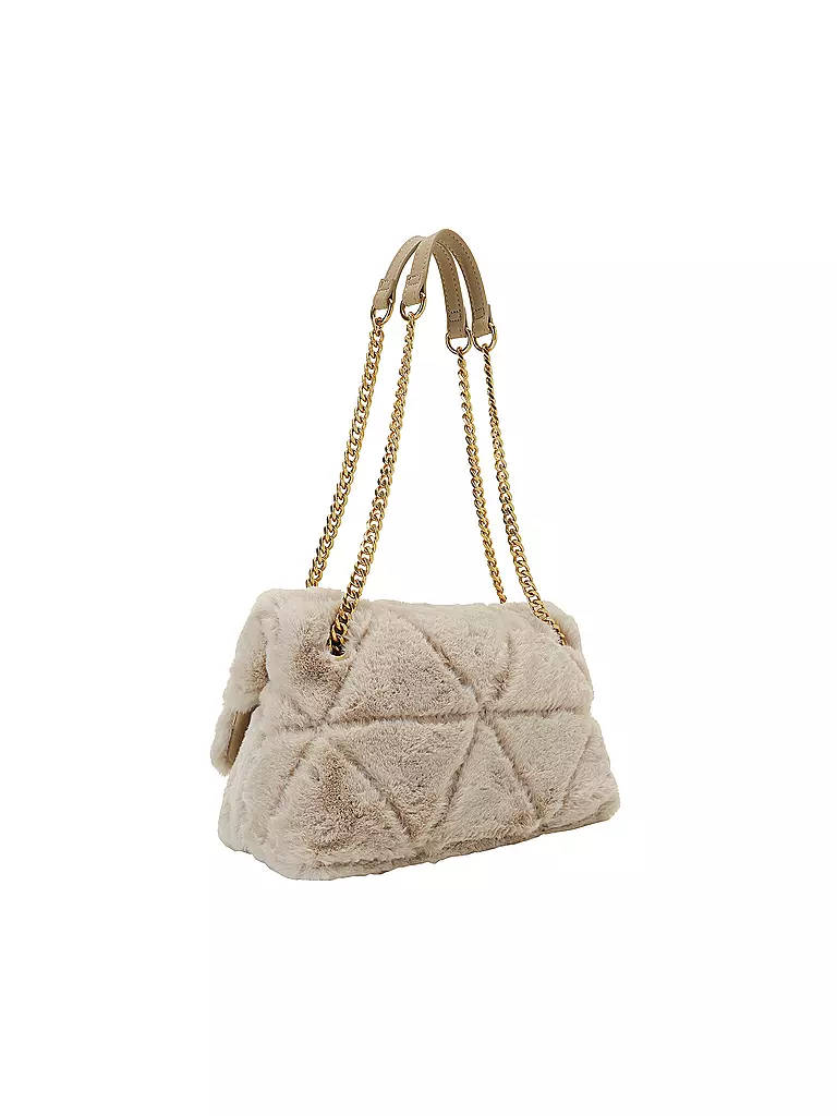 LIU JO | Tasche - Umhängetasche in Felloptik | beige