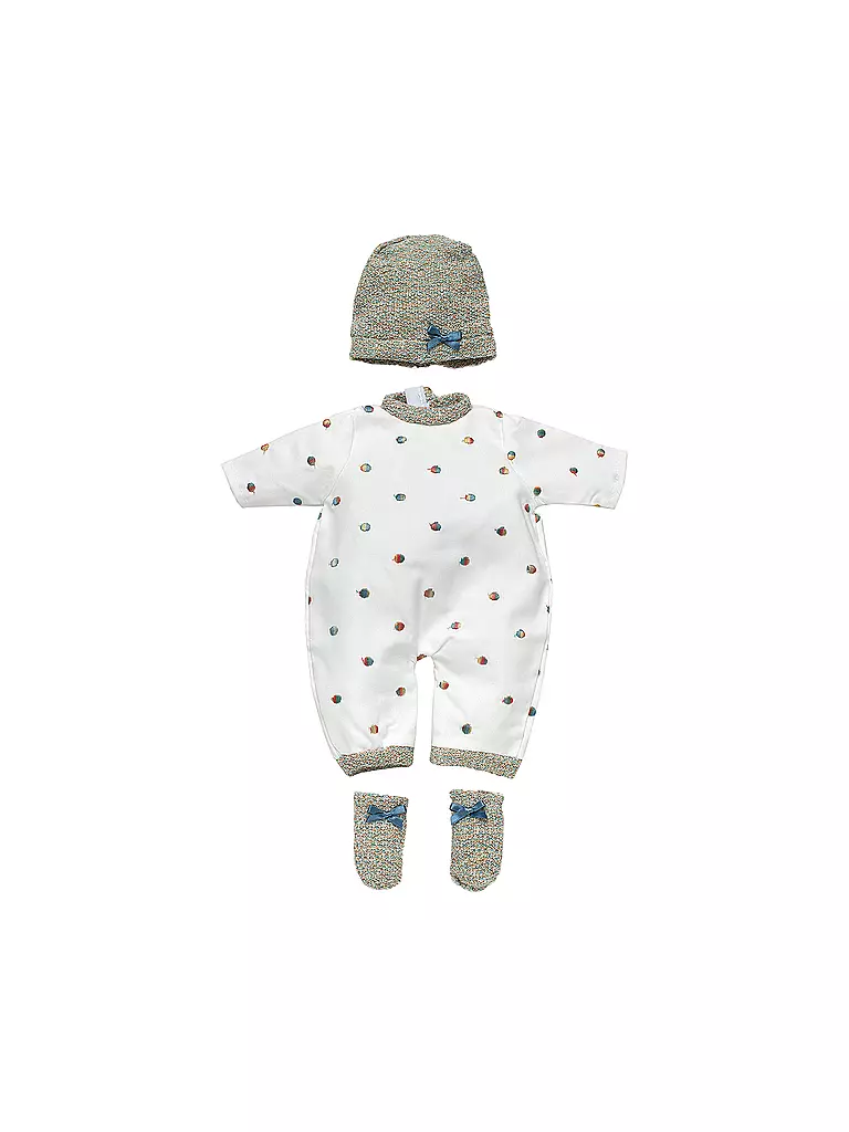 LLORENS | Puppen Pyjamaset Regenbogen 40-42cm | keine Farbe