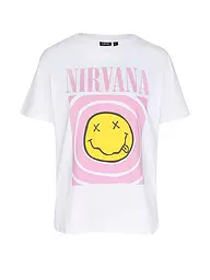 LMTD | T-Shirt NLFAZA NIRVANA | weiss