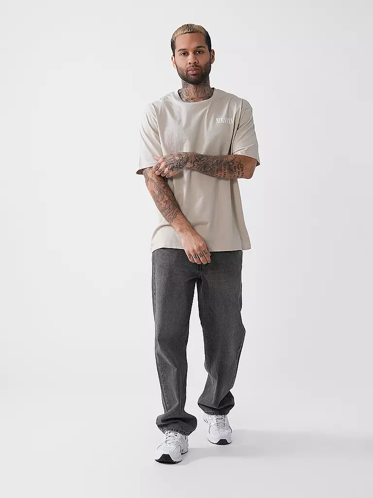 LMTD | T-Shirt NLMVANCE NIRVANA | beige