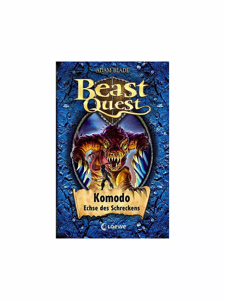 LOEWE VERLAG | Buch - Beast Quest - Komodo, Echse des Schreckens | keine Farbe