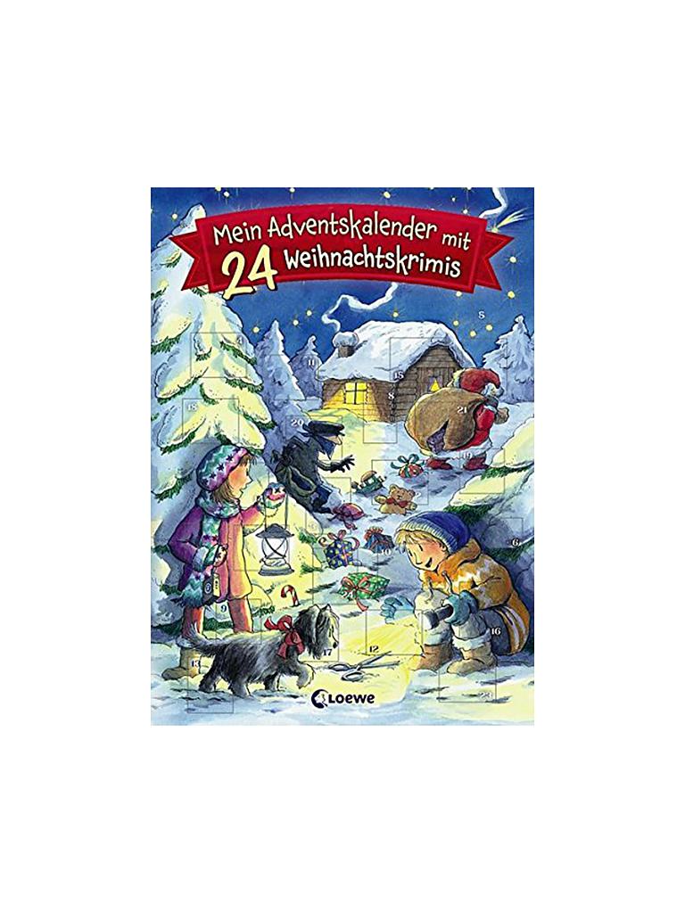 LOEWE VERLAG | Buch - Mein Adventskalender mit 24 Weihnachtskrimis (Taschenbuch) | keine Farbe