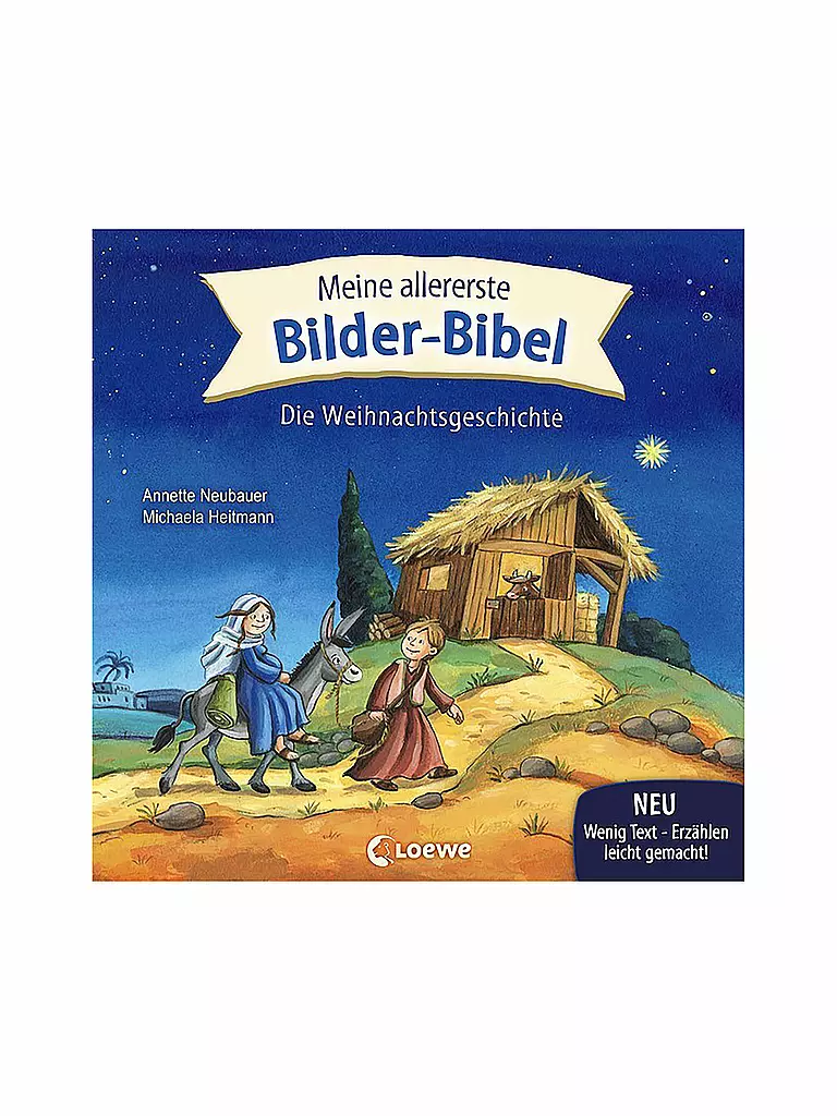 LOEWE VERLAG | Buch - Meine allererste Bilder-Bibel - Die Weihnachtsgeschichte | keine Farbe