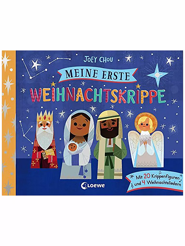 LOEWE VERLAG | Buch - Meine erste Weihnachtskrippe -Mit 20 Krippenfiguren und 4 Weihnachtsliedern | keine Farbe