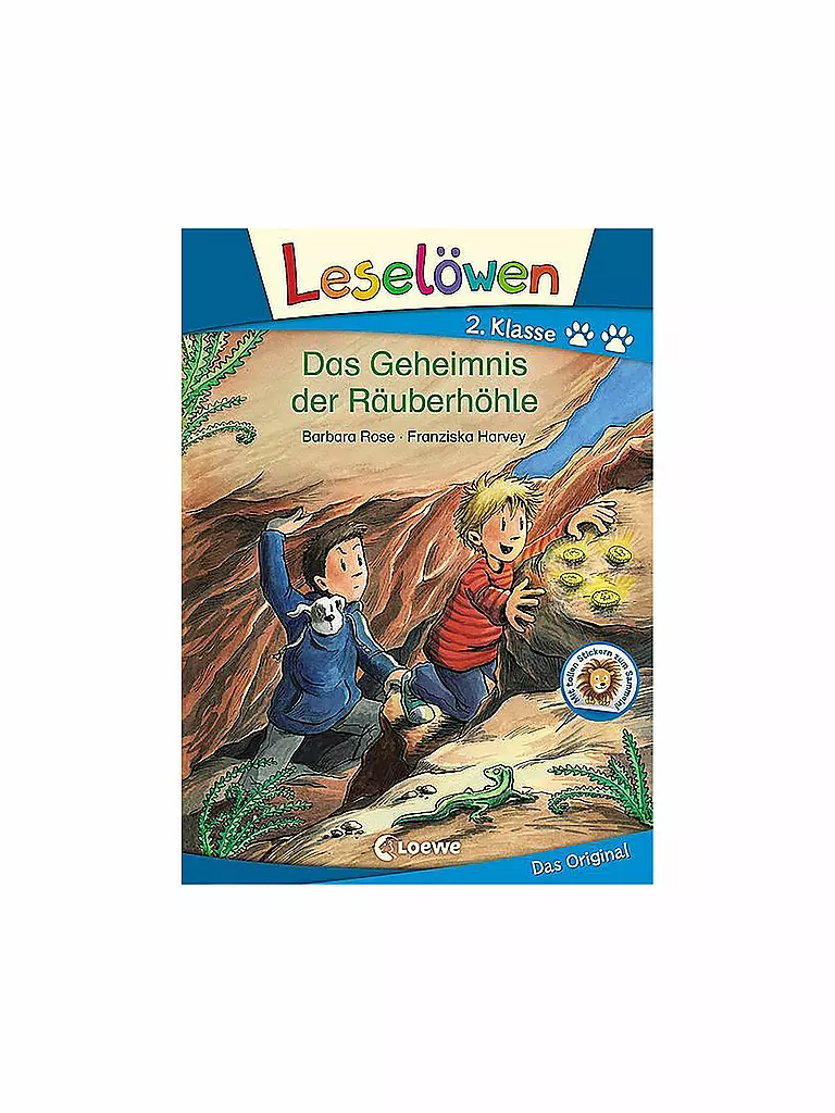 LOEWE VERLAG | Leselöwen 2. Klasse - Das Geheimnis der Räuberhöhle | keine Farbe