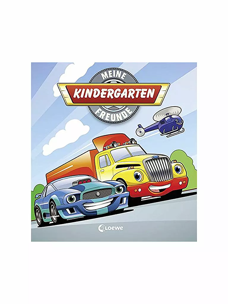 LOEWE VERLAG | Stammbuch - Meine Kindergarten-Freunde "Fahrzeuge" | keine Farbe