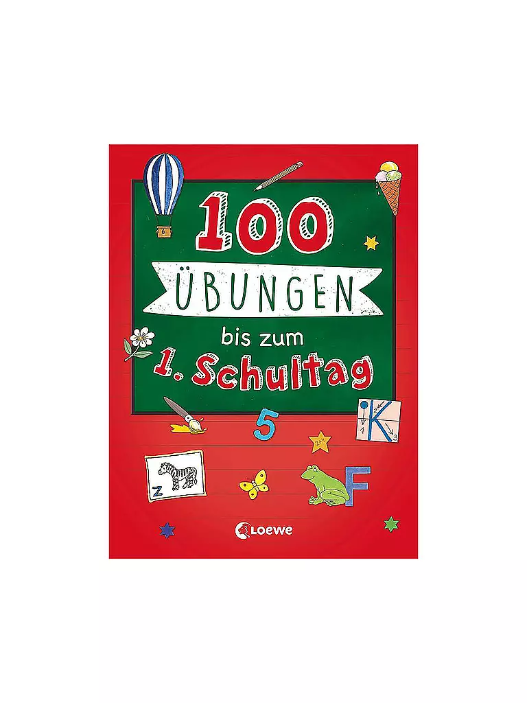 LOEWE VERLAG | Vorschulblock - 100 Übungen bis zum ersten Schultag | keine Farbe