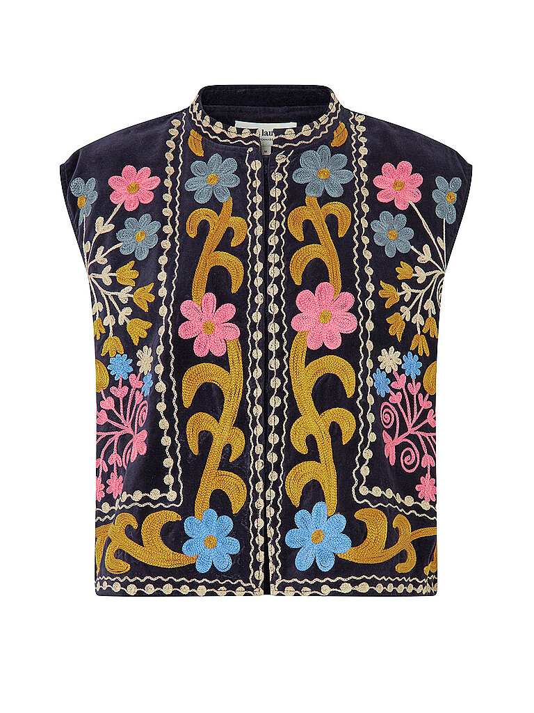 LOLLYS LAUNDRY Gilet BINLL dunkelblau | XS