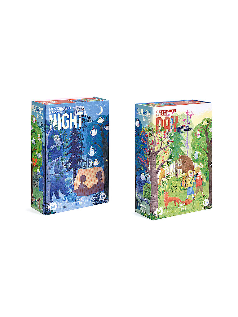 Puzzle NIGHT AND DAY IN THE FOREST bunt baby