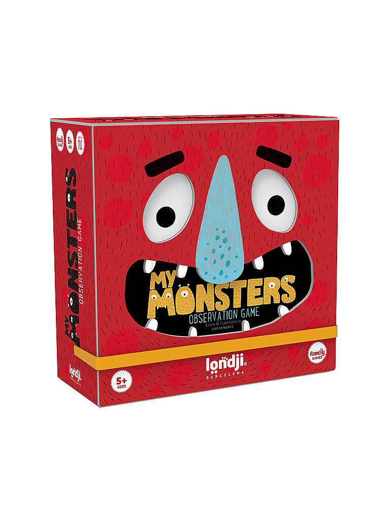 Kartenspiel MY MONSTERS bunt baby