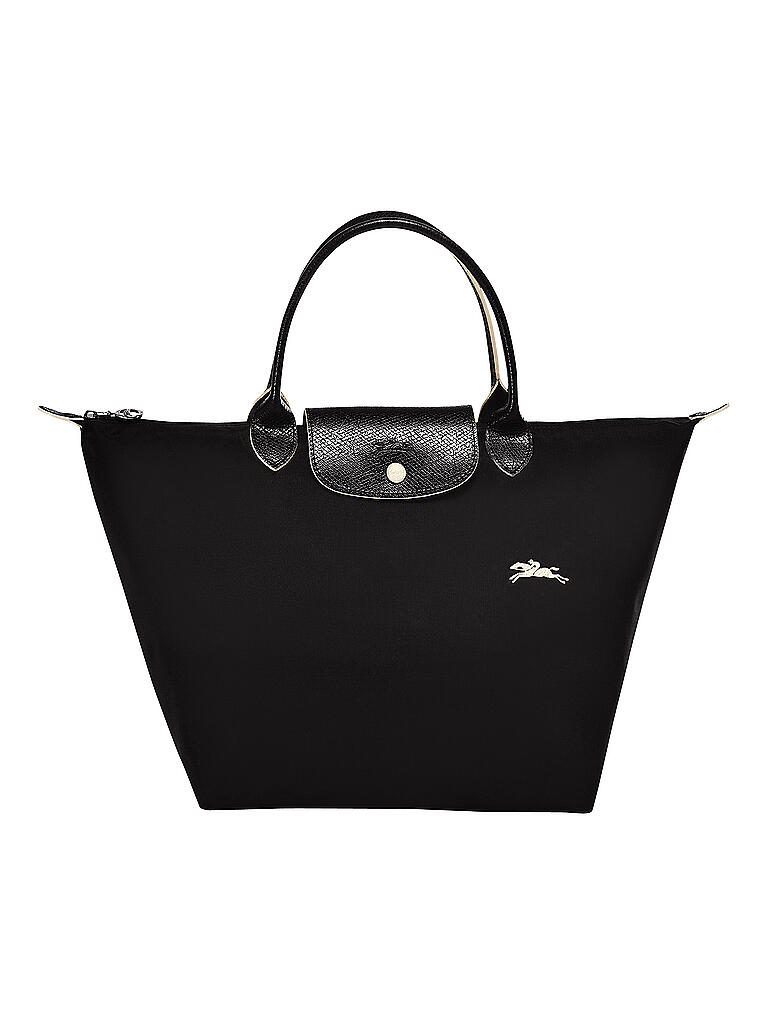 LONGCHAMP | Le Pliage Club Handtasche M, Black  | schwarz