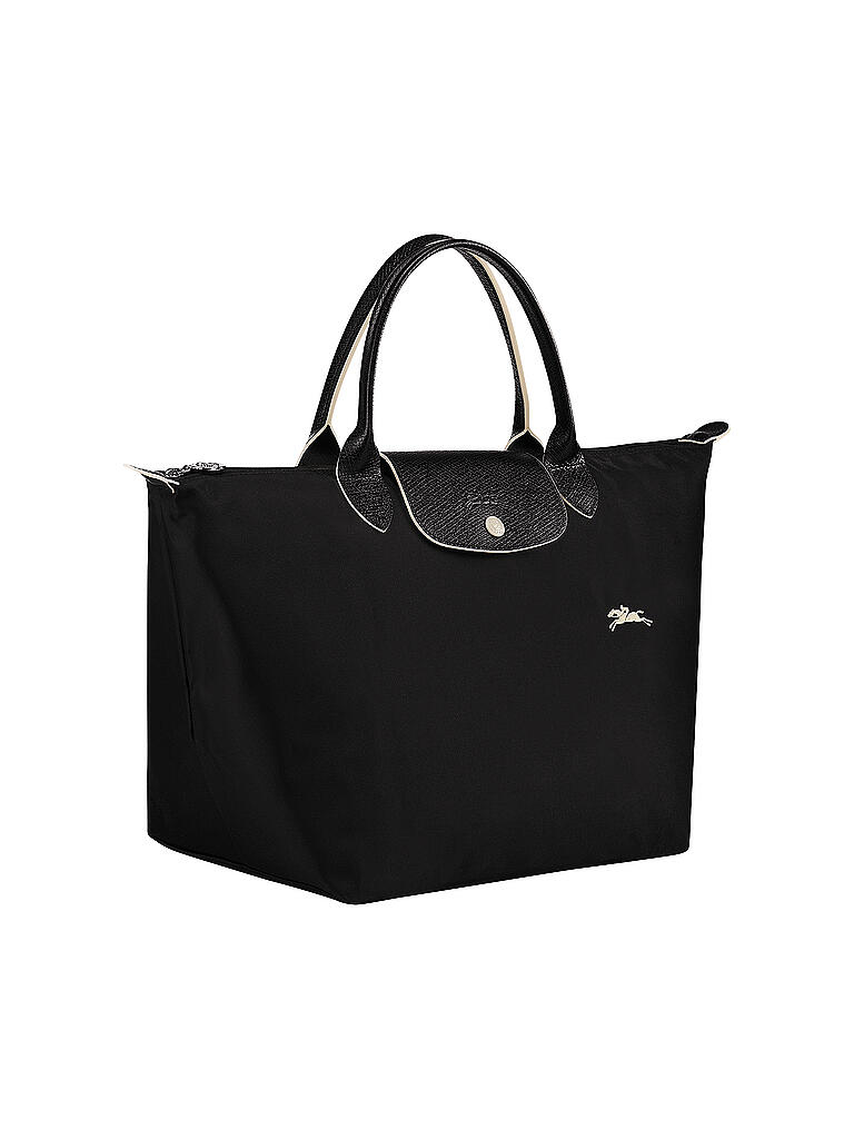 LONGCHAMP | Le Pliage Club Handtasche M, Black  | schwarz