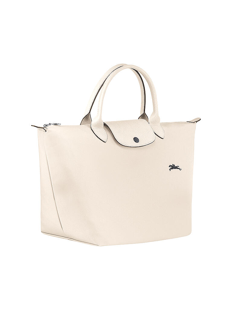 LONGCHAMP | Le Pliage Club Handtasche M, Chalk | beige