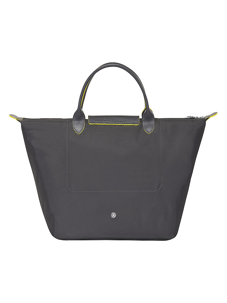 LONGCHAMP | Le Pliage Club Handtasche M, Gun Metal | grau