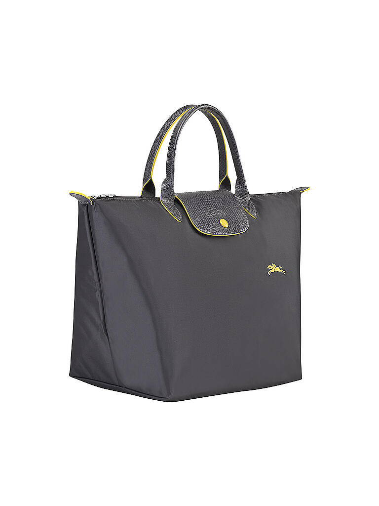 LONGCHAMP | Le Pliage Club Handtasche M, Gun Metal | grau