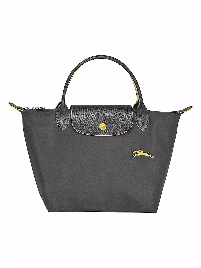 LONGCHAMP | Le Pliage Club Handtasche S, Gun Metal | grau