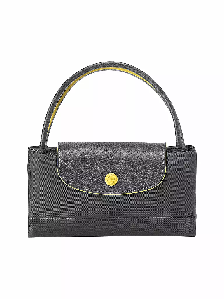 LONGCHAMP | Le Pliage Club Handtasche S, Gun Metal | grau