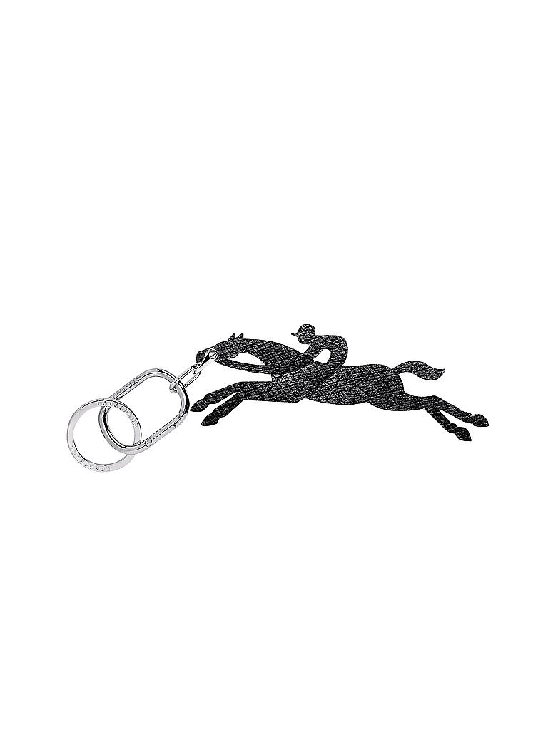 LONGCHAMP | Le Pliage Club Schlüsselanhänger, Black | schwarz