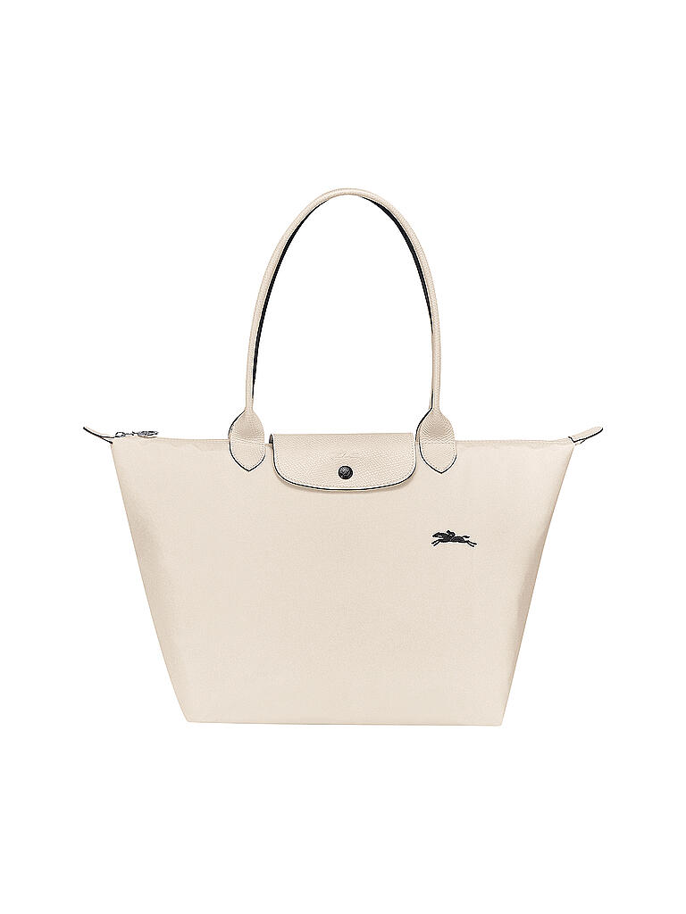 LONGCHAMP | Le Pliage Club Shopper L, Chalk | beige