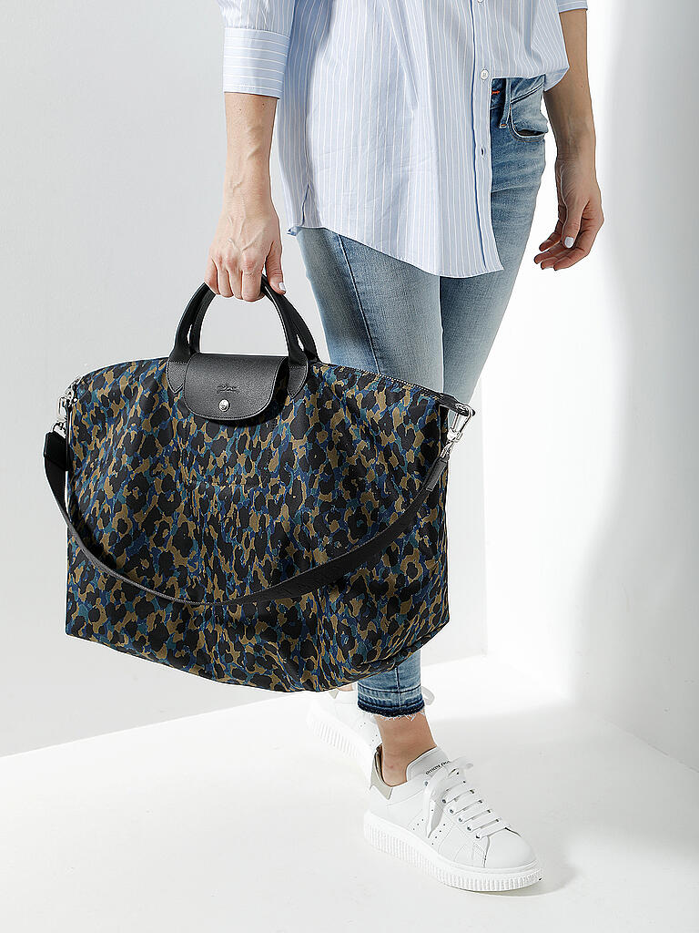 LONGCHAMP | Le Pliage Collection Reisetasche L, Nordic | blau