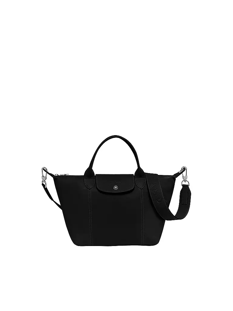 LONGCHAMP | Le Pliage Cuir Handtasche, Black | schwarz