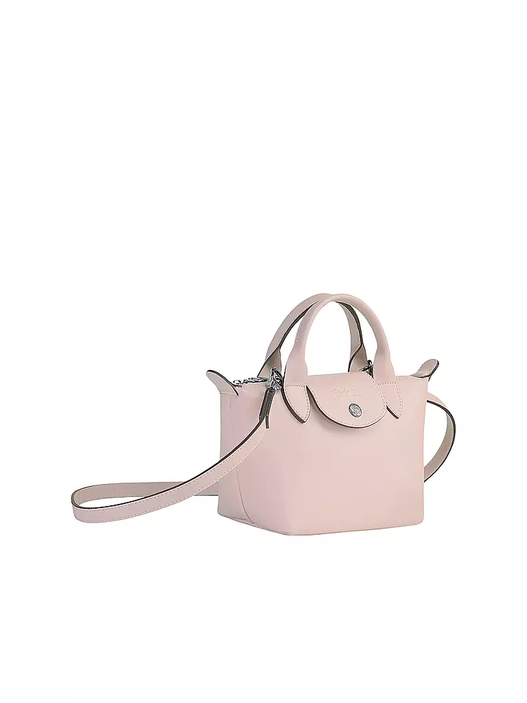 LONGCHAMP | Le Pliage Cuir Handtasche, Pale Pink | rosa