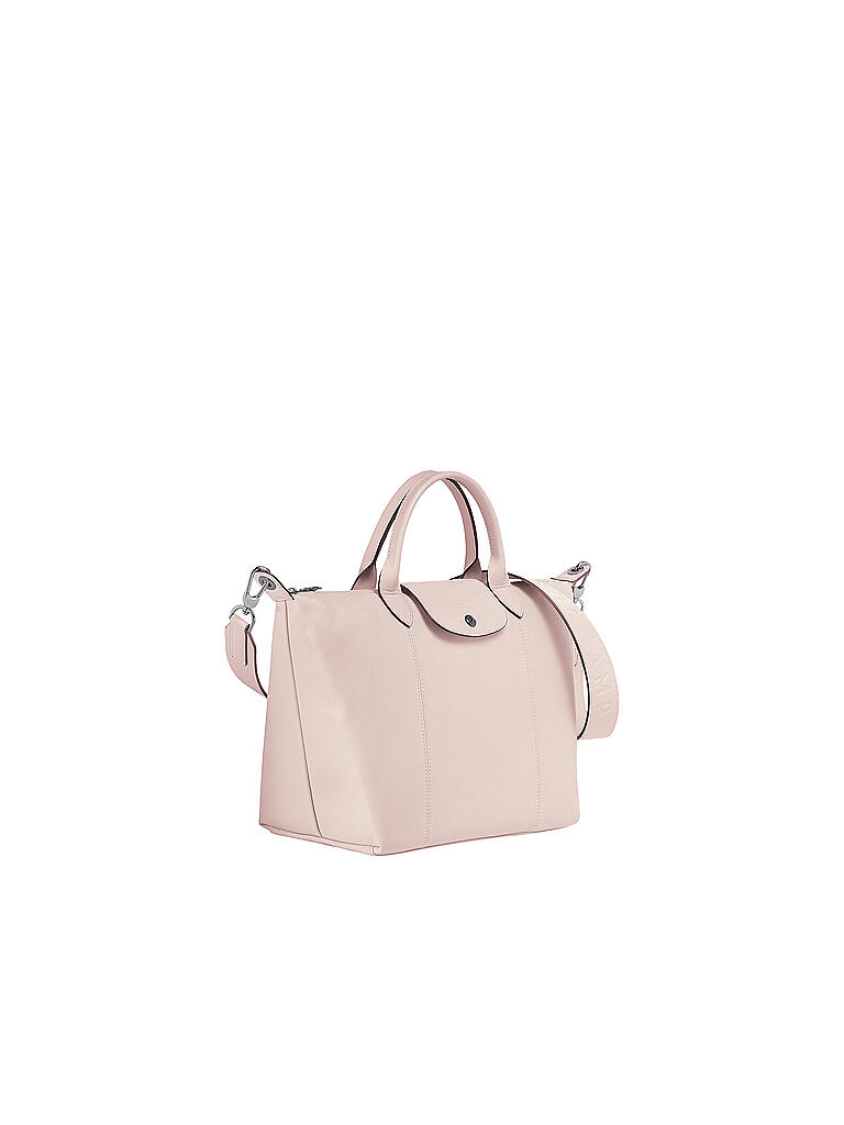 LONGCHAMP | Le Pliage Cuir Handtasche, Pale Pink | rosa