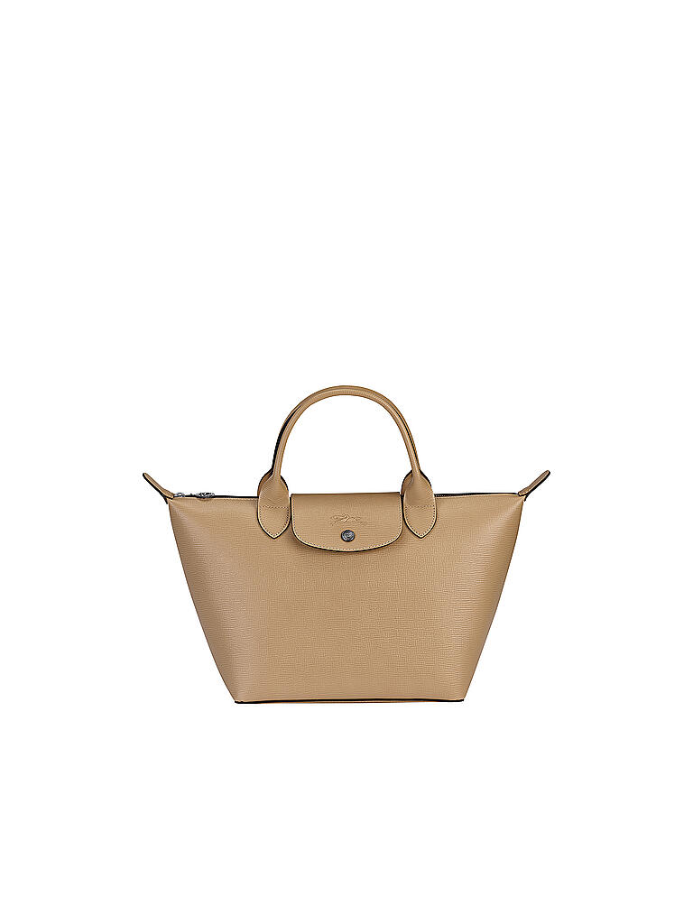 LONGCHAMP | Le Pliage Cuir Handtasche S, Beige | beige