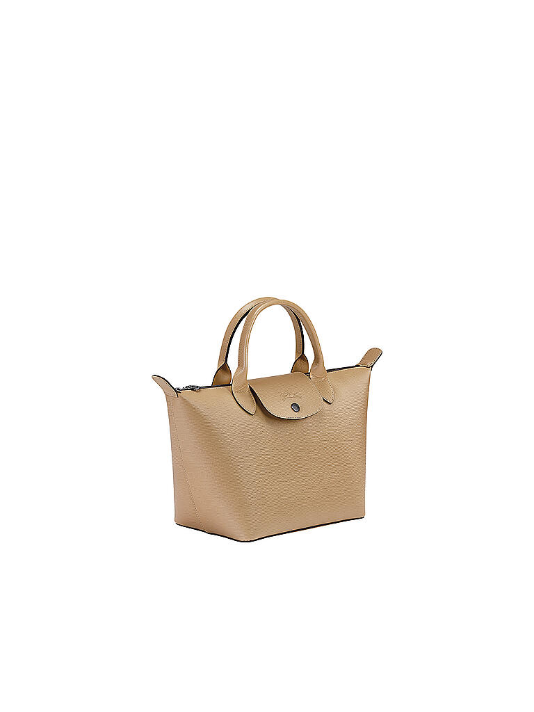 LONGCHAMP | Le Pliage Cuir Handtasche S, Beige | beige