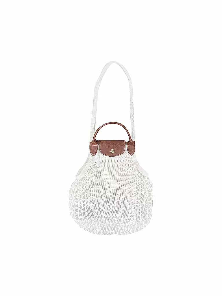 LONGCHAMP | Le Pliage Filet Collection Handtasche, Ecru | creme