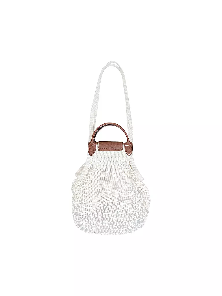 LONGCHAMP | Le Pliage Filet Collection Handtasche, Ecru | creme