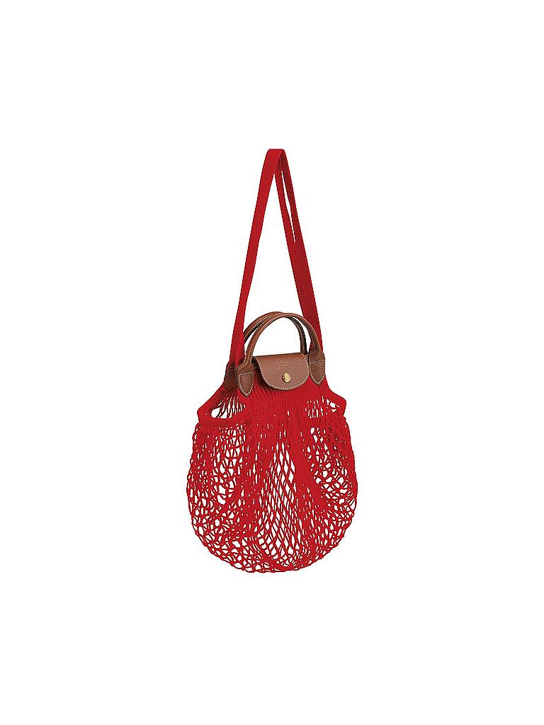 LONGCHAMP | Le Pliage Filet Collection Handtasche, Red | rot