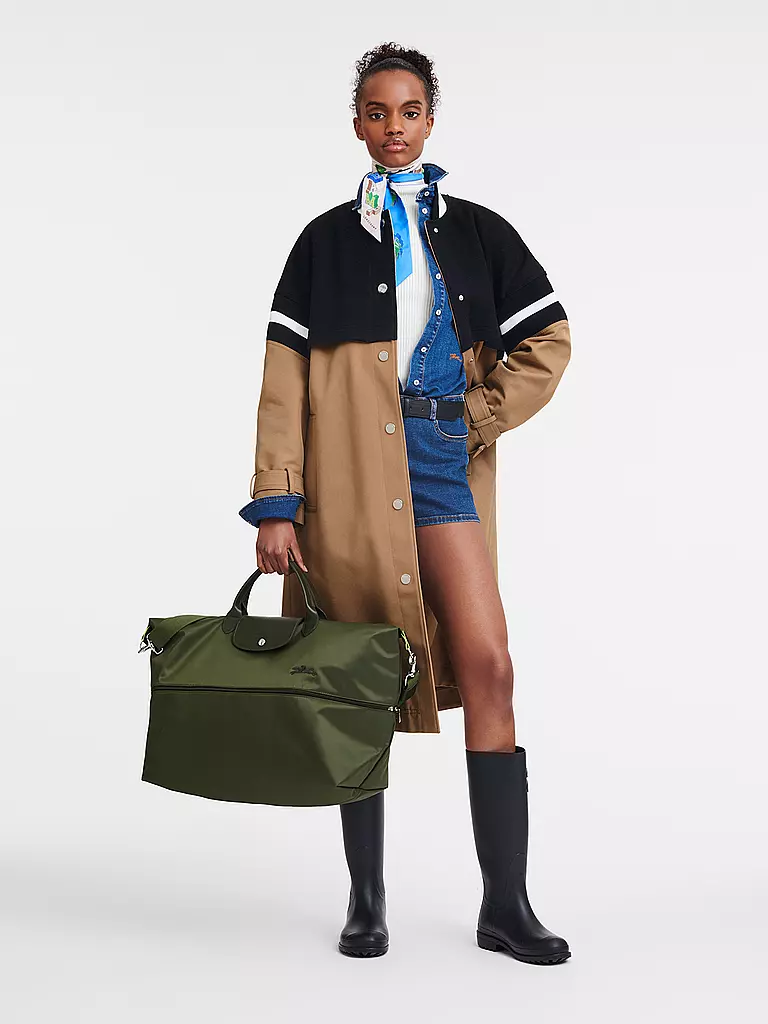 LONGCHAMP | Le Pliage Green Erweiterbare Reisetasche, Fir | olive