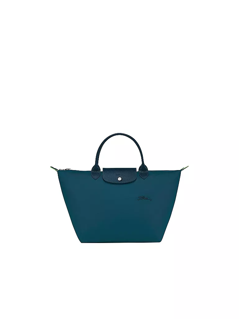 LONGCHAMP | Le Pliage Green Handtasche Medium, Ocean | blau