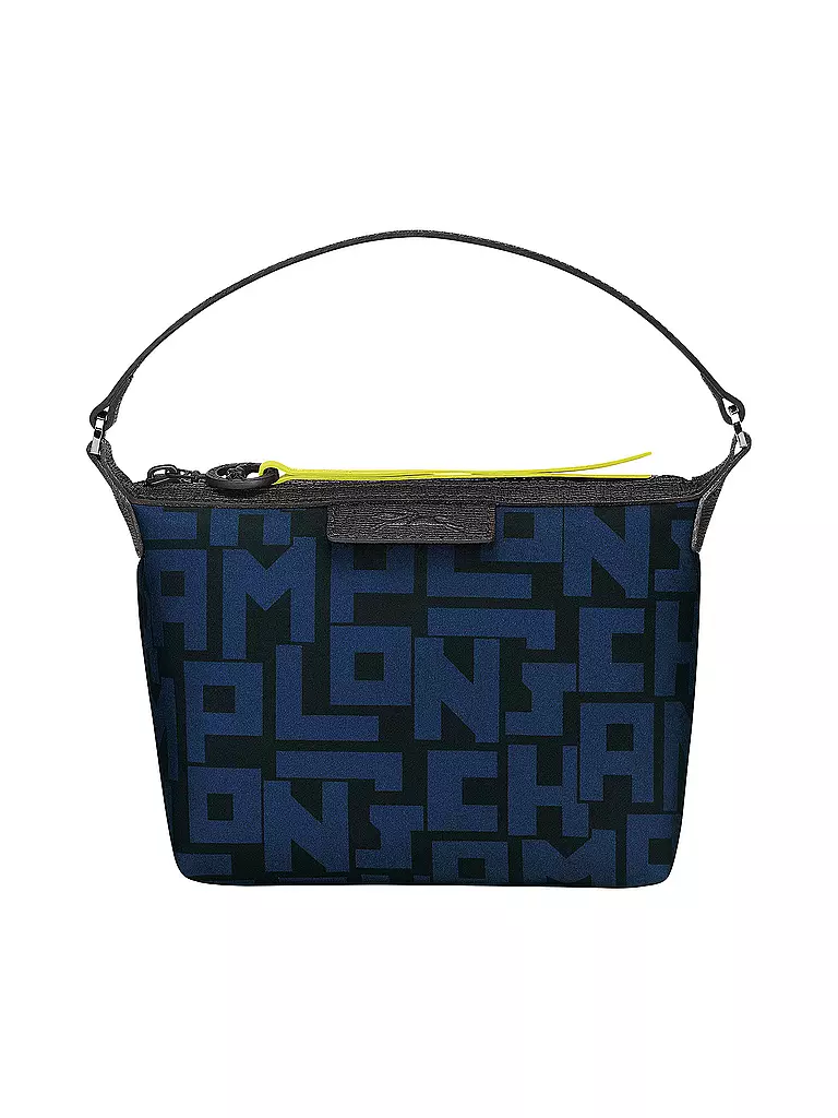 LONGCHAMP | Le Pliage LGP Clutch, Black / Navy | schwarz