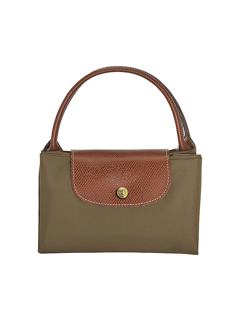 LONGCHAMP | Le Pliage Original Handtasche M, Khaki | gruen