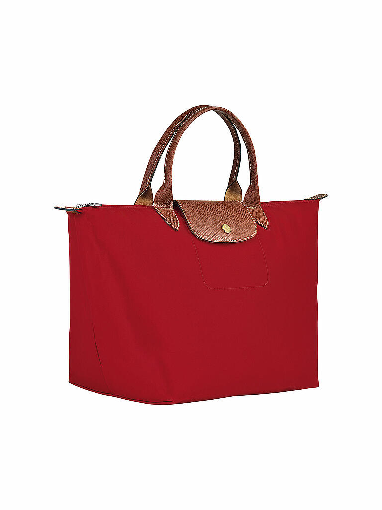 LONGCHAMP | Le Pliage Original Handtasche M, Red | rot