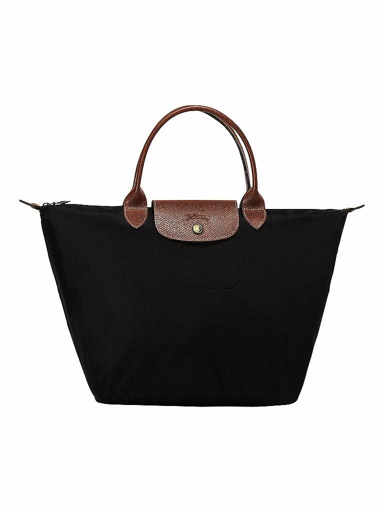 LONGCHAMP | Le Pliage Original Handtasche Medium, Black  | schwarz