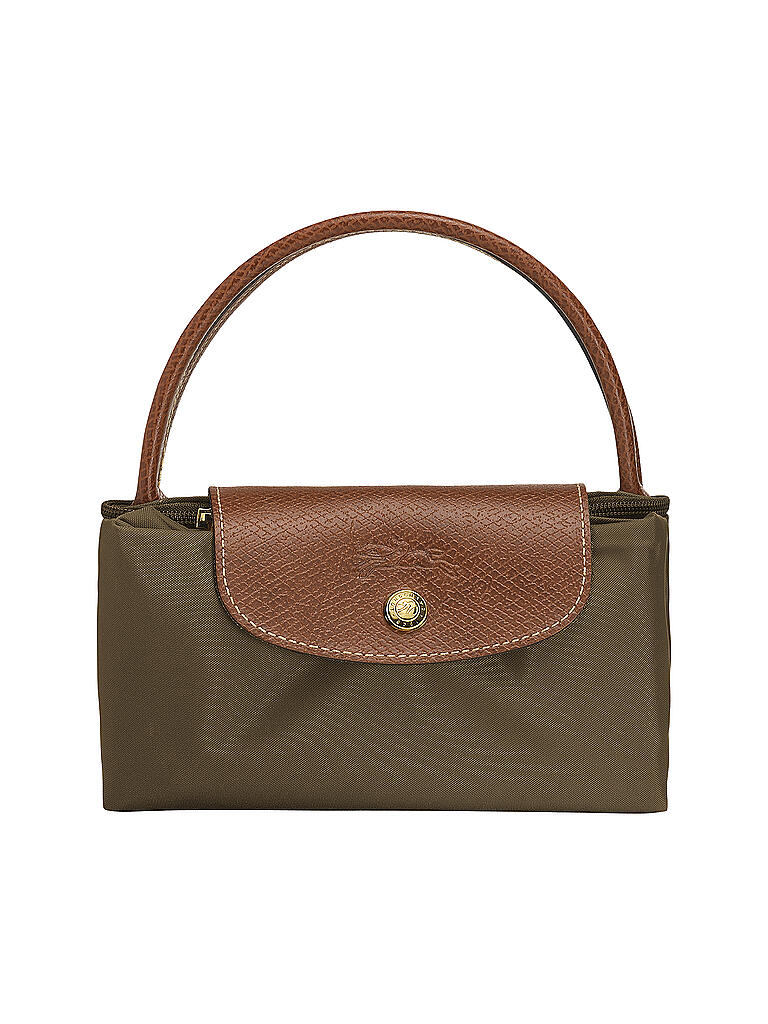 LONGCHAMP | Le Pliage Original Handtasche S, Khaki | gruen