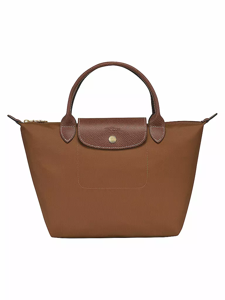 LONGCHAMP | Le Pliage Original Handtasche Small, Cognac | braun