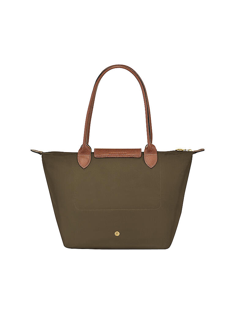 LONGCHAMP | Le Pliage Original Shopper S, Khaki  | gruen