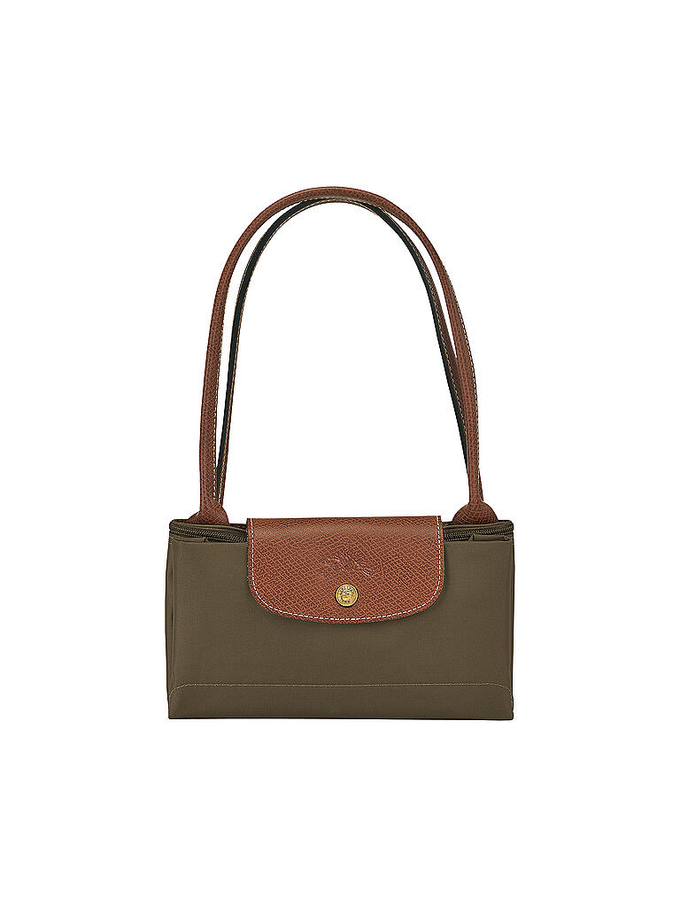 LONGCHAMP | Le Pliage Original Shopper S, Khaki  | gruen