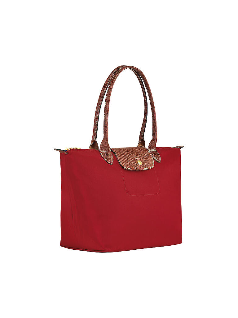 LONGCHAMP | Le Pliage Original Shopper S, Red | rot